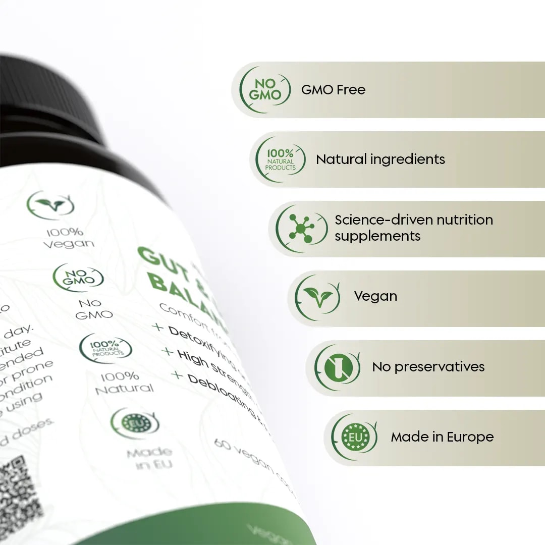 Gut & Digestion Balance - Features